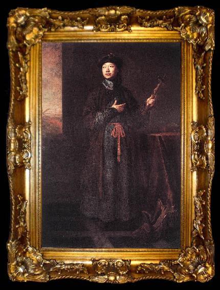 framed  KNELLER, Sir Godfrey Edward and Lady Mary Howard agf, ta009-2